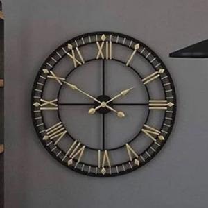 Industrial Metal Wall Clock