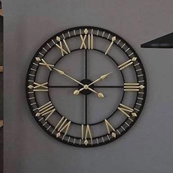 Industrial Metal Wall Clock