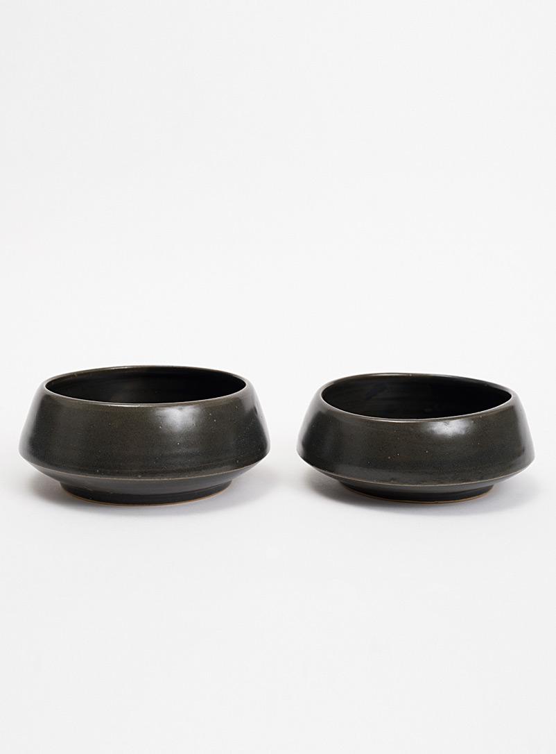 Minimalist Stoneware Bowls (Set of 2)
